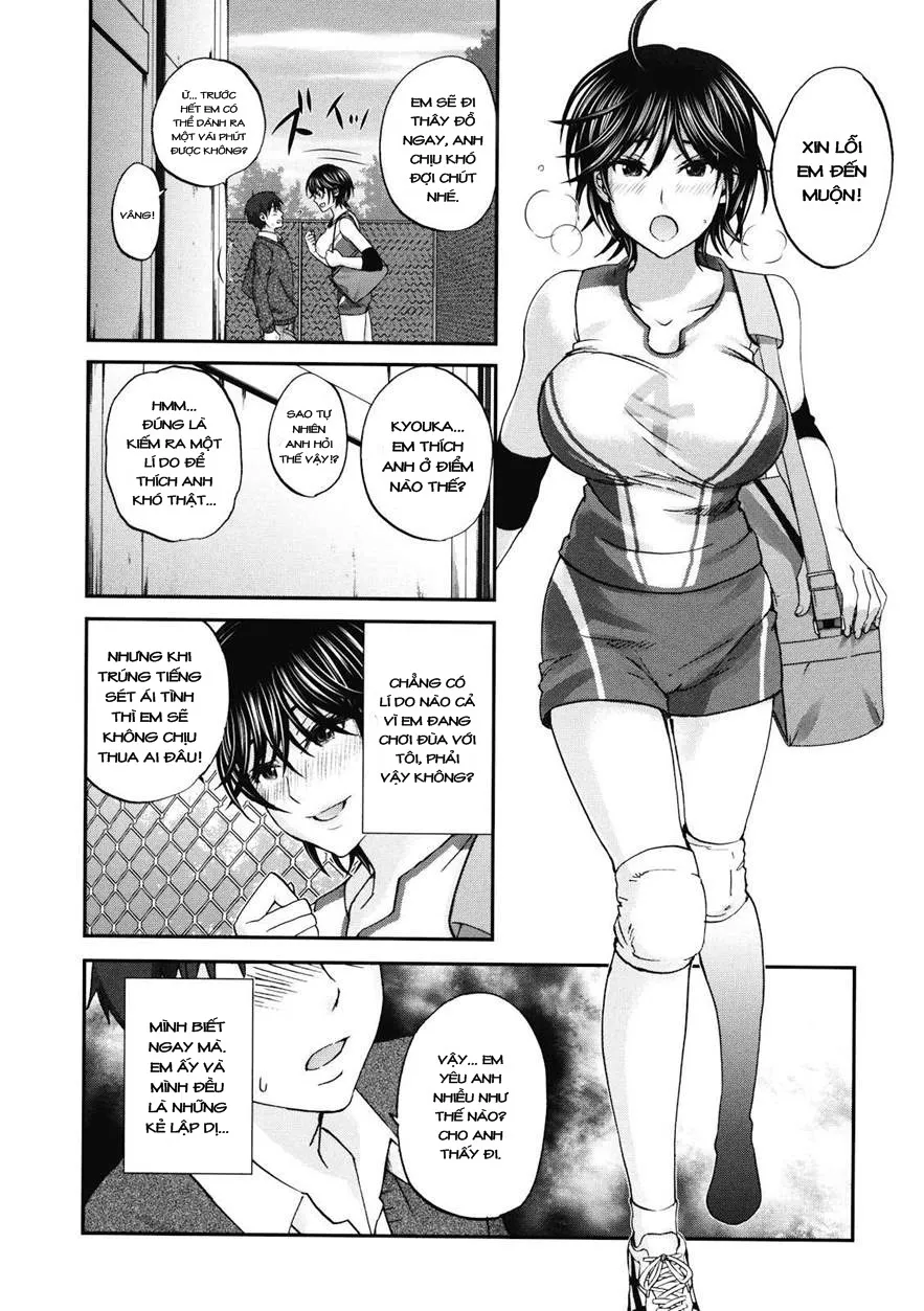 HentaiVN.net - Ảnh 5 - Tall + Short [Cao và Lùn] - Chap 1
