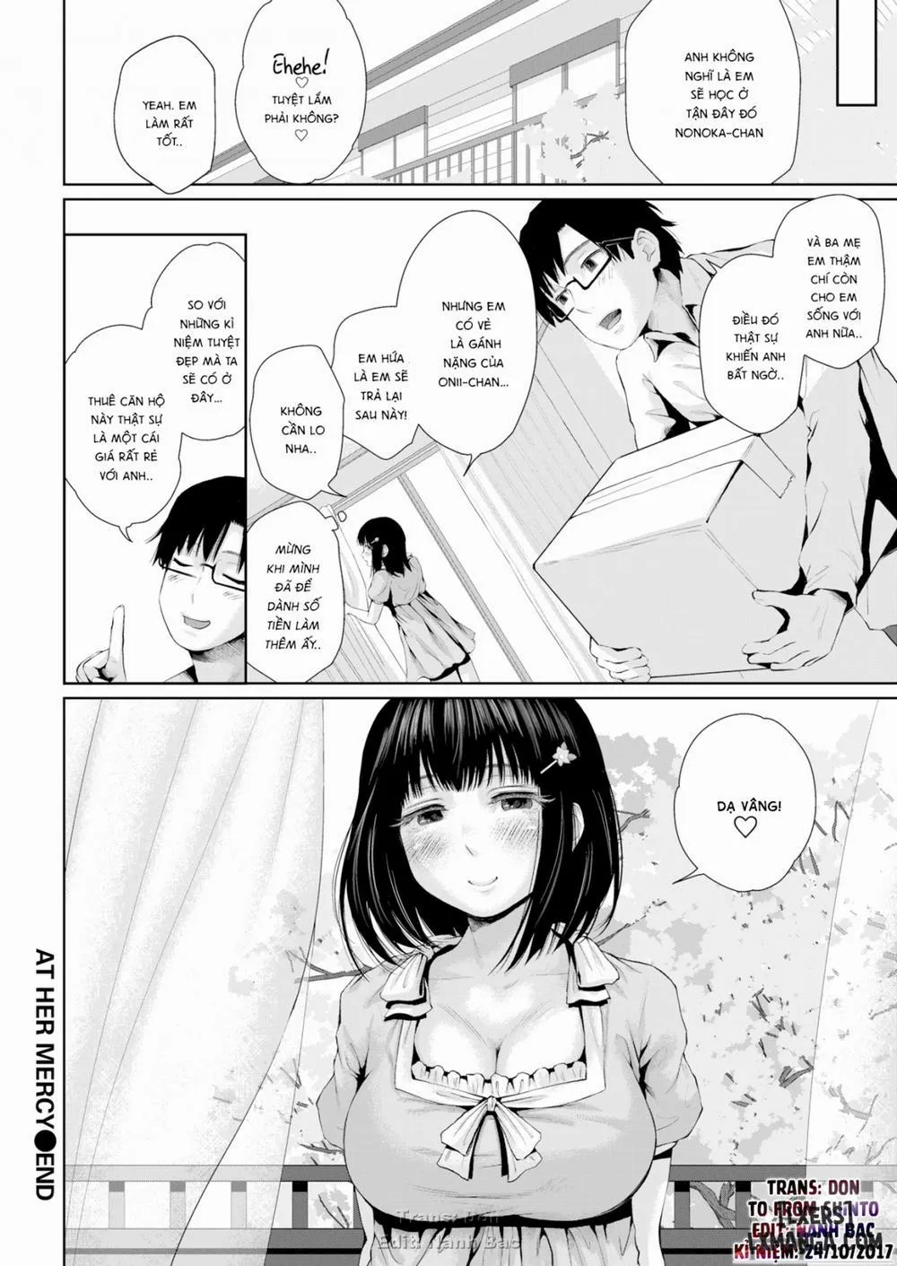 HentaiVN.net - Ảnh 30 - At Her Mercy - Chap 1