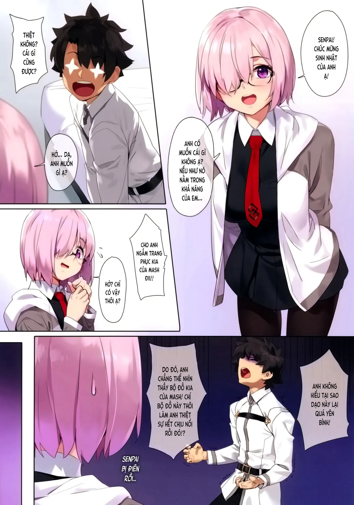 HentaiVN.net - Ảnh 3 - Chaldea Maid #Mash (FGO) [カルデアメイド #マシュ] - Chap 1