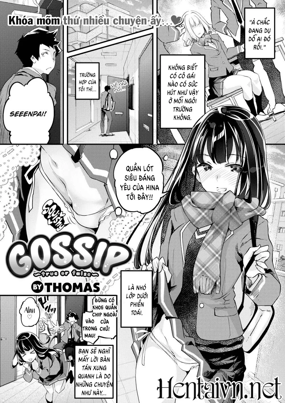 HentaiVN.net - Ảnh 2 - Gossip - Chap 1