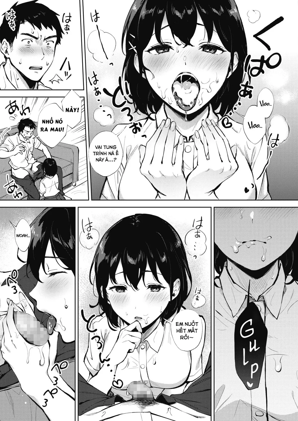 HentaiVN.net - Ảnh 16 - Em muốn liếm nó cơ! [Nametaindamon!] - Chap 1