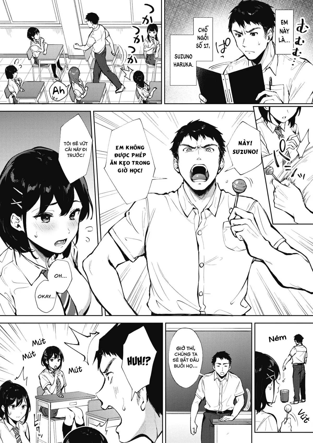 HentaiVN.net - Ảnh 3 - Em muốn liếm nó cơ! [Nametaindamon!] - Chap 1