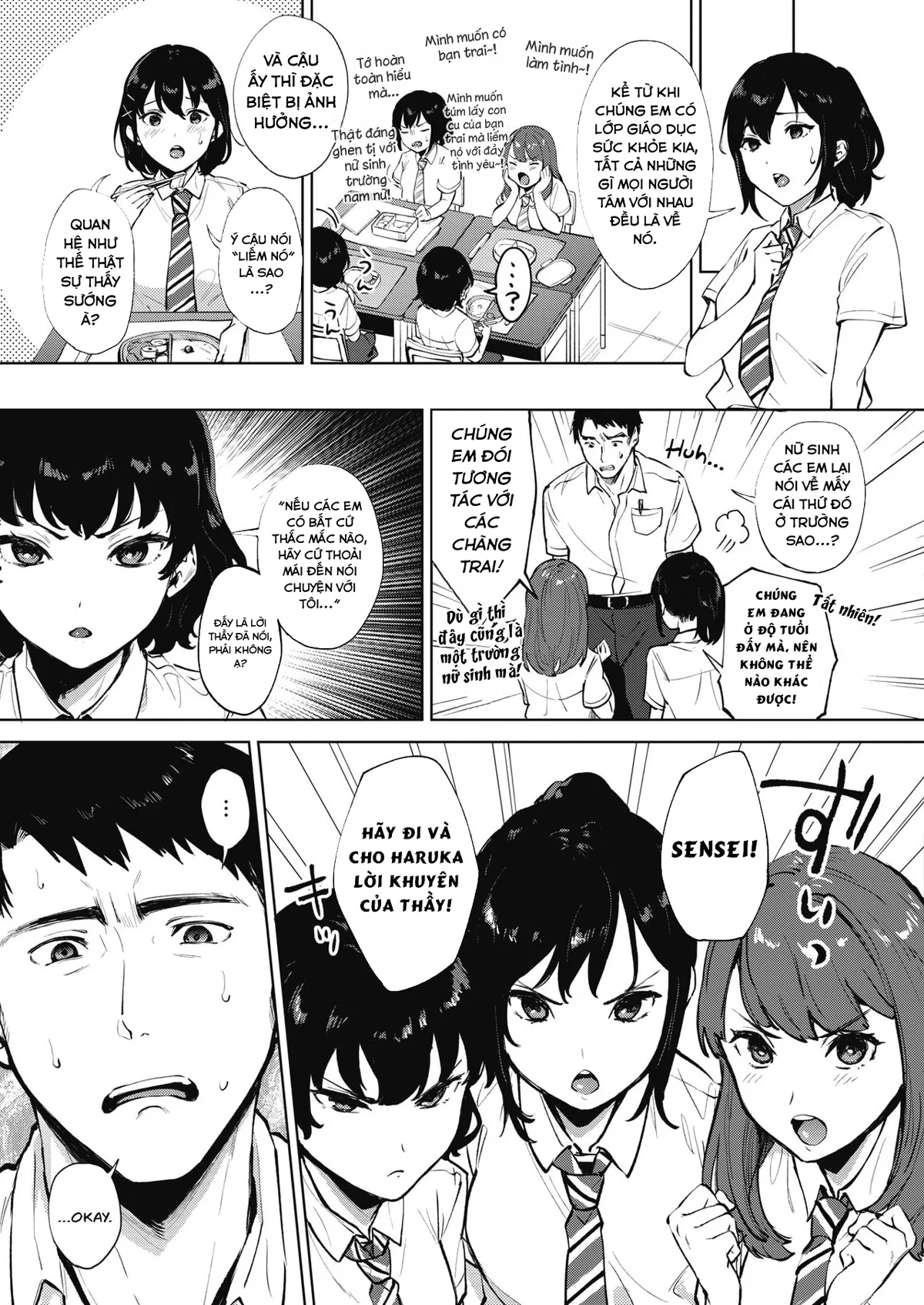 HentaiVN.net - Ảnh 6 - Em muốn liếm nó cơ! [Nametaindamon!] - Chap 1