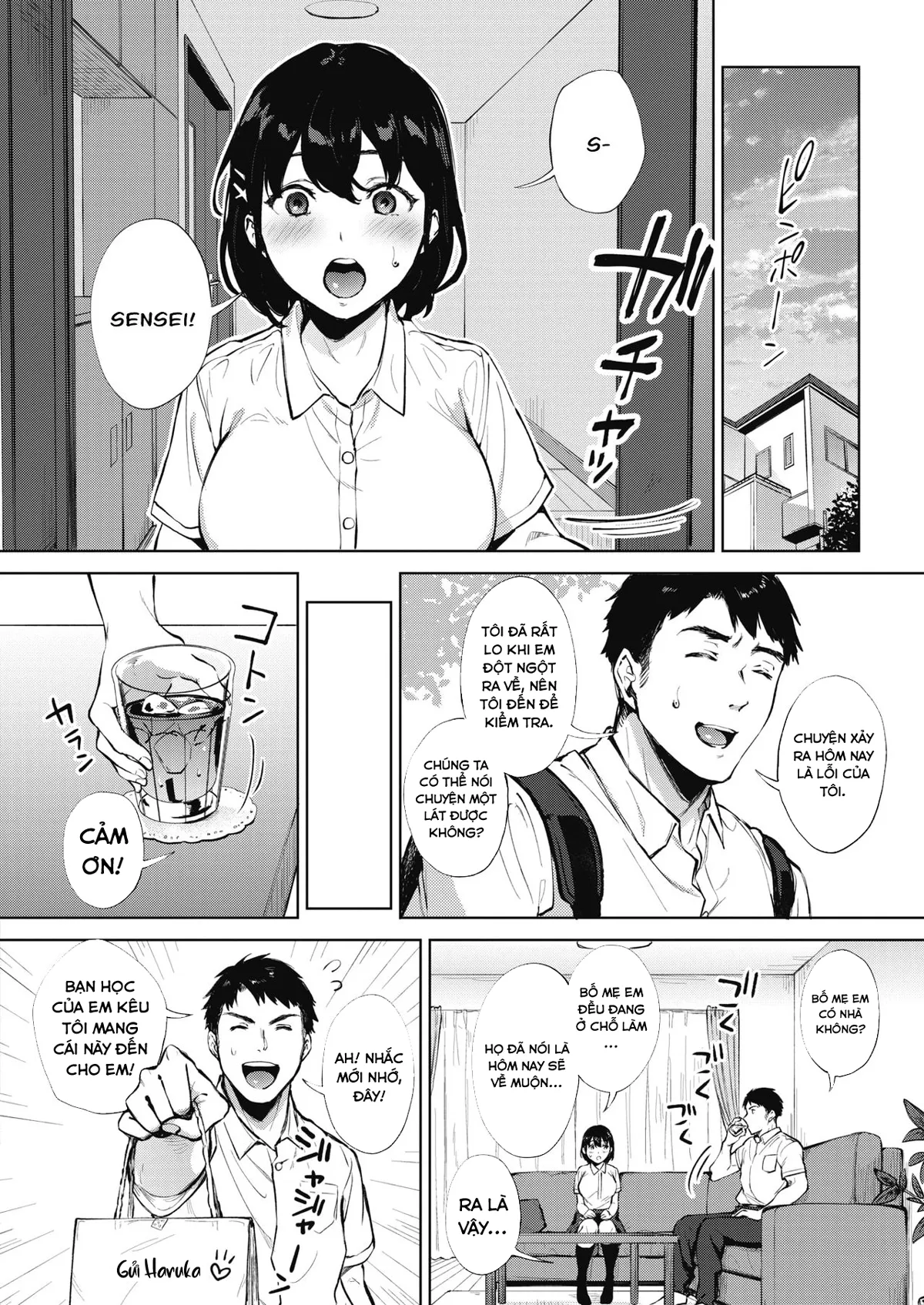HentaiVN.net - Ảnh 7 - Em muốn liếm nó cơ! [Nametaindamon!] - Chap 1