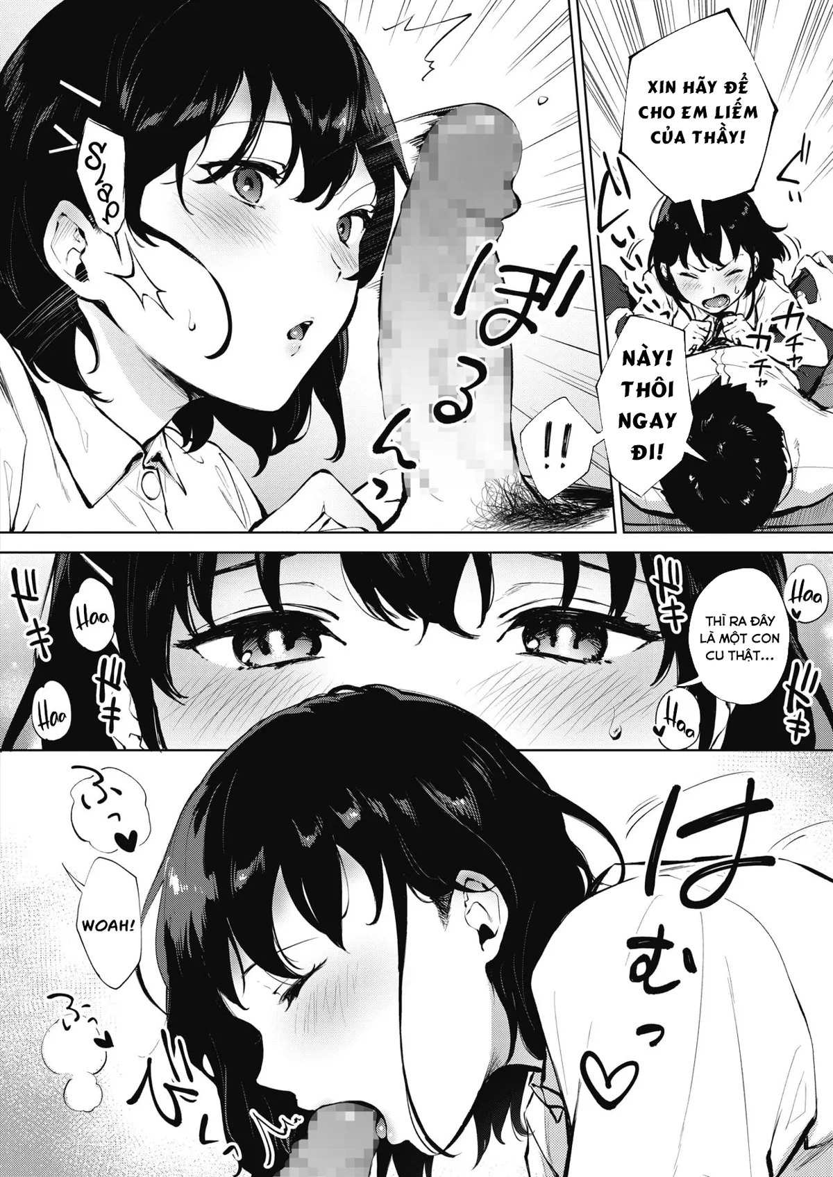 HentaiVN.net - Ảnh 9 - Em muốn liếm nó cơ! [Nametaindamon!] - Chap 1