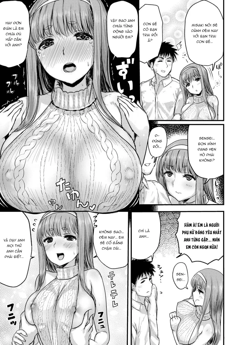 HentaiVN.net - Ảnh 5 - Đêm nay, tôi sẽ trở thành gia sư của em [Tonight, I’ll be Your Home Tutor] - Chap 1