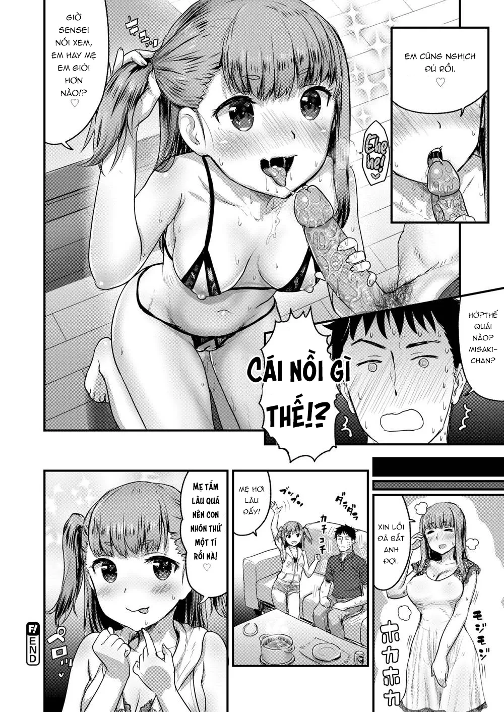 HentaiVN.net - Ảnh 16 - Đêm nay, tôi sẽ trở thành gia sư của em [Tonight, I’ll be Your Home Tutor] - Chap 2