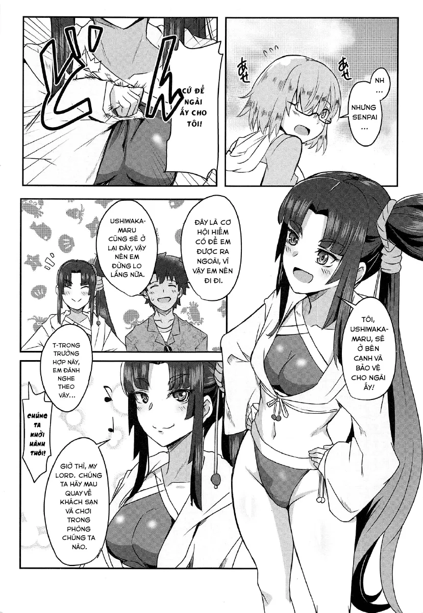 HentaiVN.net - Ảnh 6 - Ushiwakamaru to Asobou! - Chap 1