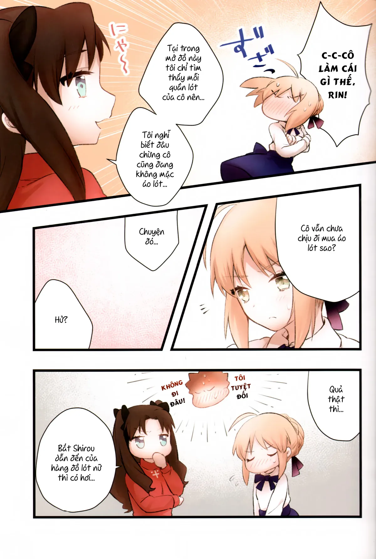 HentaiVN.net - Ảnh 7 - Souiu Shitagi wa Ore ni wa Hayai (Fate/stay night) [そういう下着は俺には早い (Fate/stay night)] - Chap 1