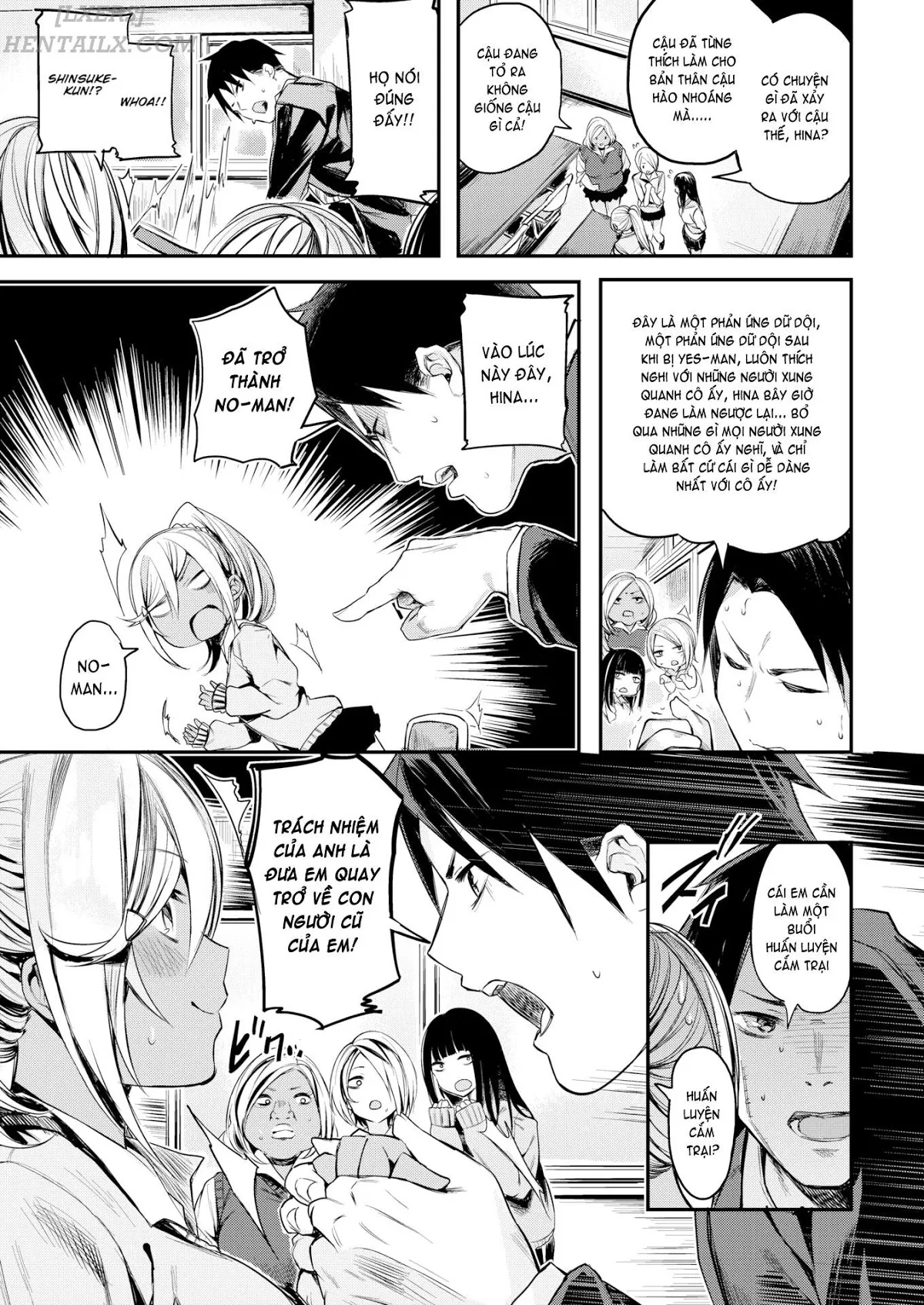 HentaiVN.net - Ảnh 4 - No-Man!? [Comic Kairakuten BEAST 2017-02] - Chap 1