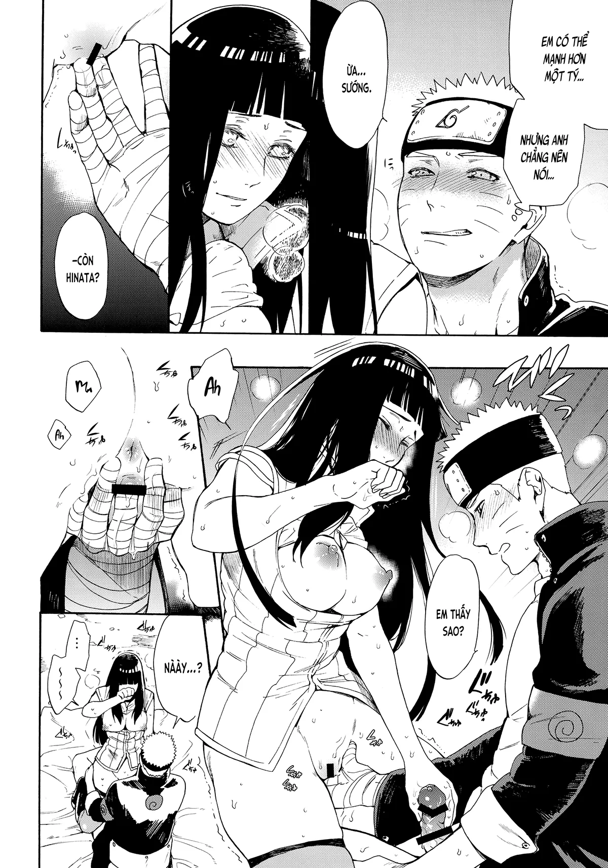 HentaiVN.net - Ảnh 10 - Động phòng đầu năm (Naruto) [Hime Hajime (Naruto); ひめはじめ (NARUTO -ナルト-)] - Chap 1