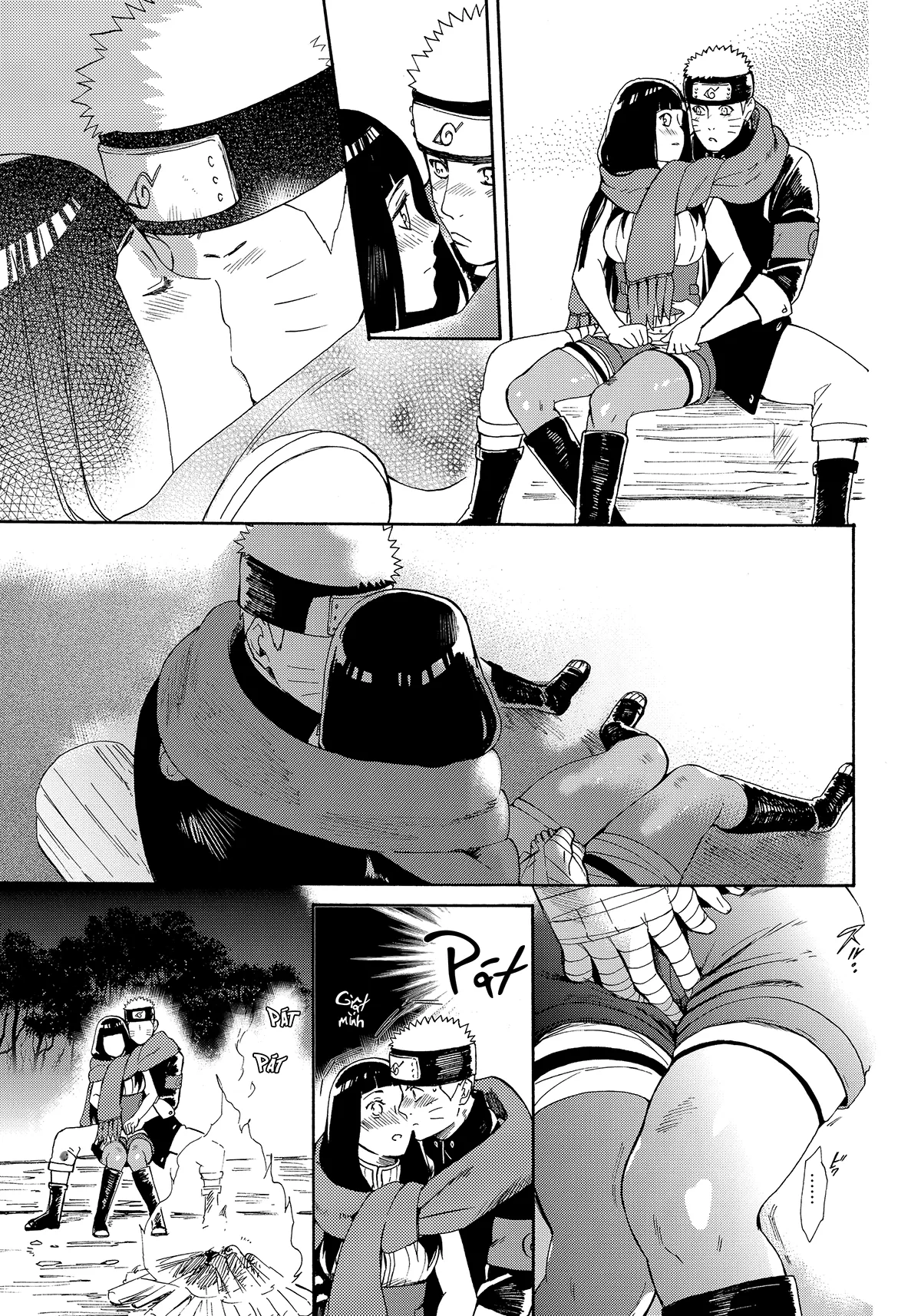 HentaiVN.net - Ảnh 5 - Động phòng đầu năm (Naruto) [Hime Hajime (Naruto); ひめはじめ (NARUTO -ナルト-)] - Chap 1