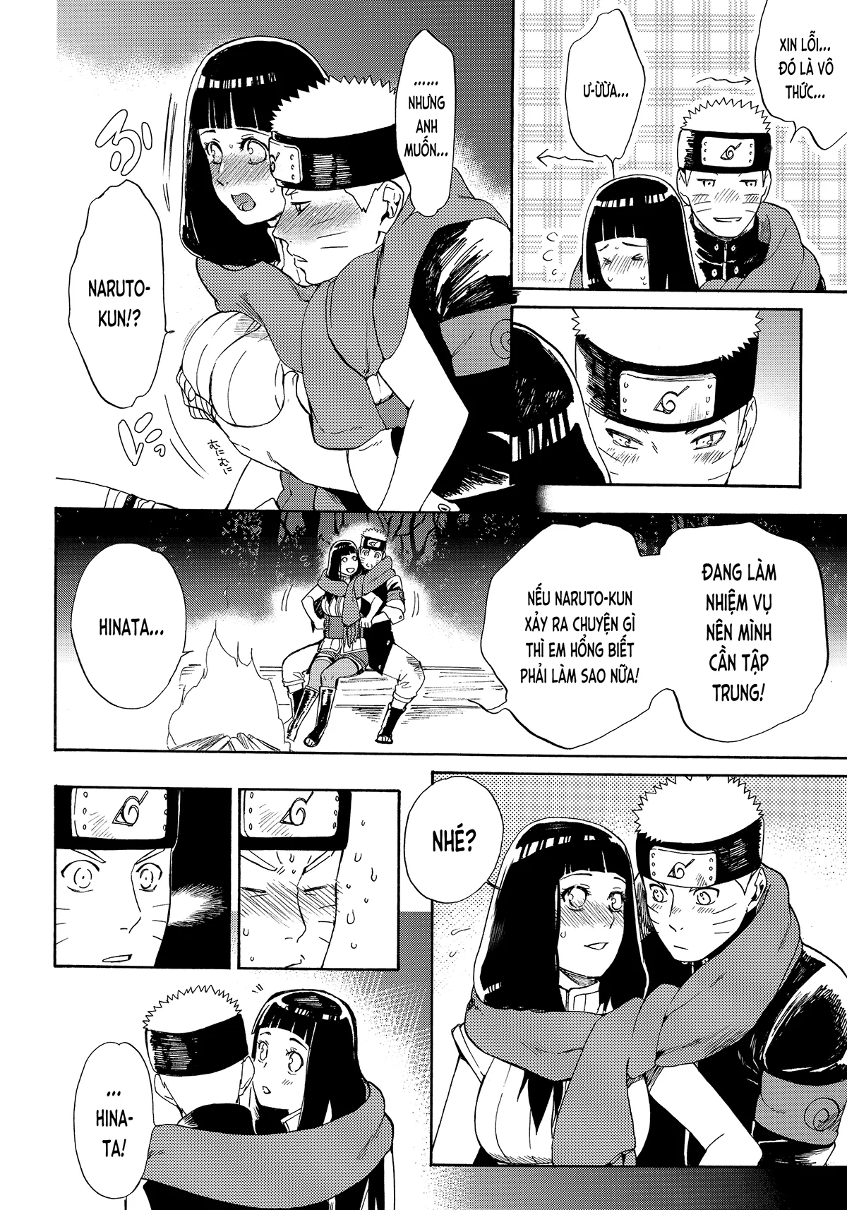 HentaiVN.net - Ảnh 6 - Động phòng đầu năm (Naruto) [Hime Hajime (Naruto); ひめはじめ (NARUTO -ナルト-)] - Chap 1