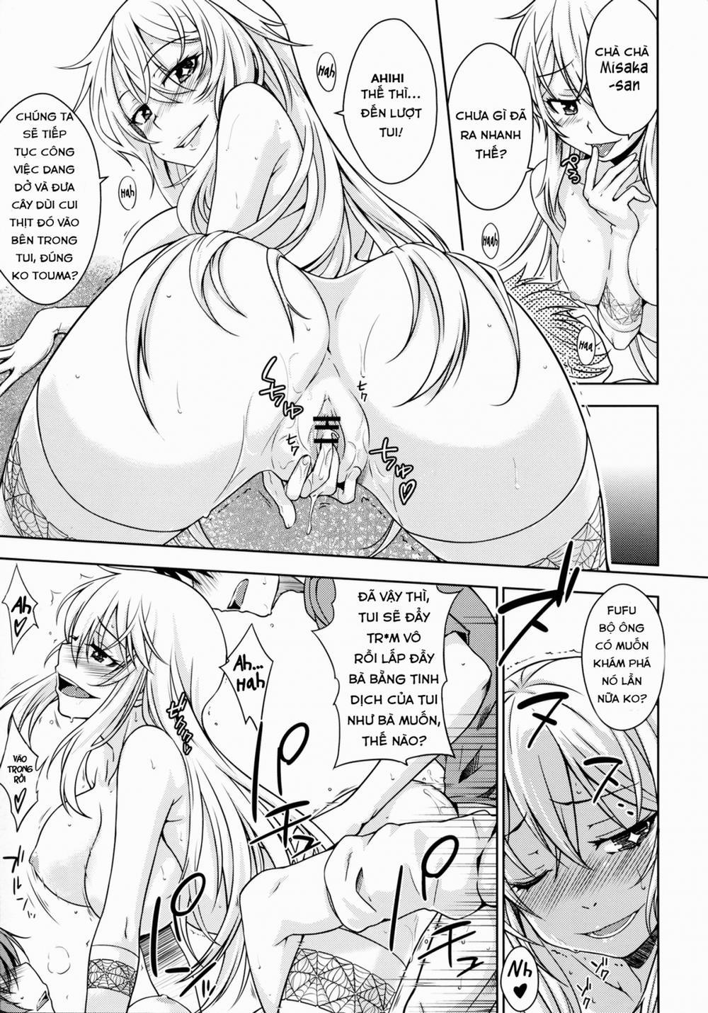 HentaiVN.net - Ảnh 19 - Touma vs MikoMisa [LEVEL FIVE] - Chap 1