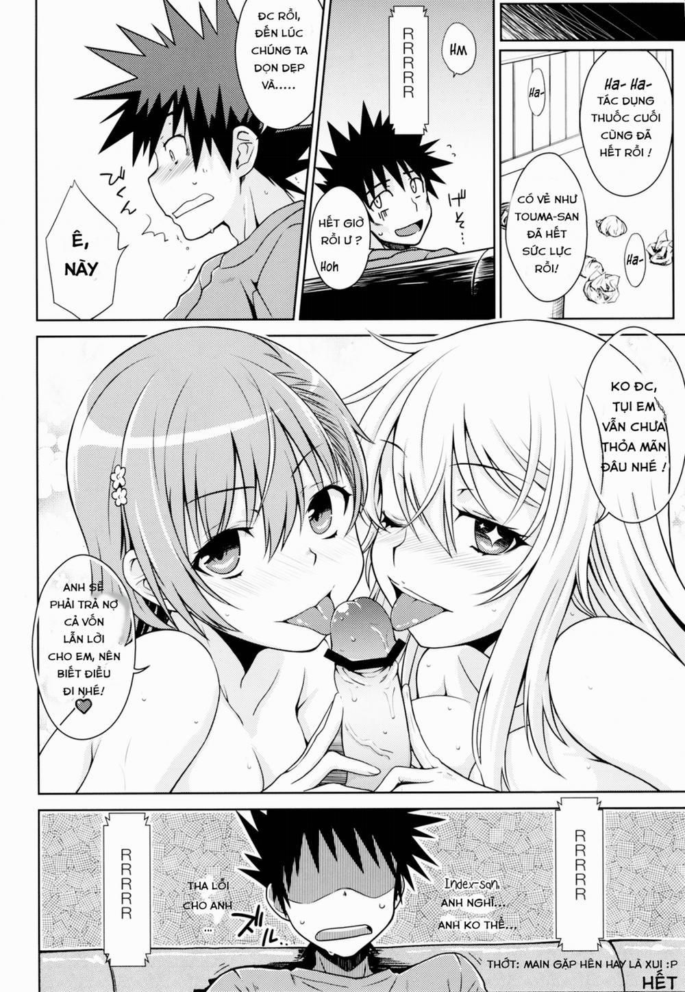HentaiVN.net - Ảnh 22 - Touma vs MikoMisa [LEVEL FIVE] - Chap 1