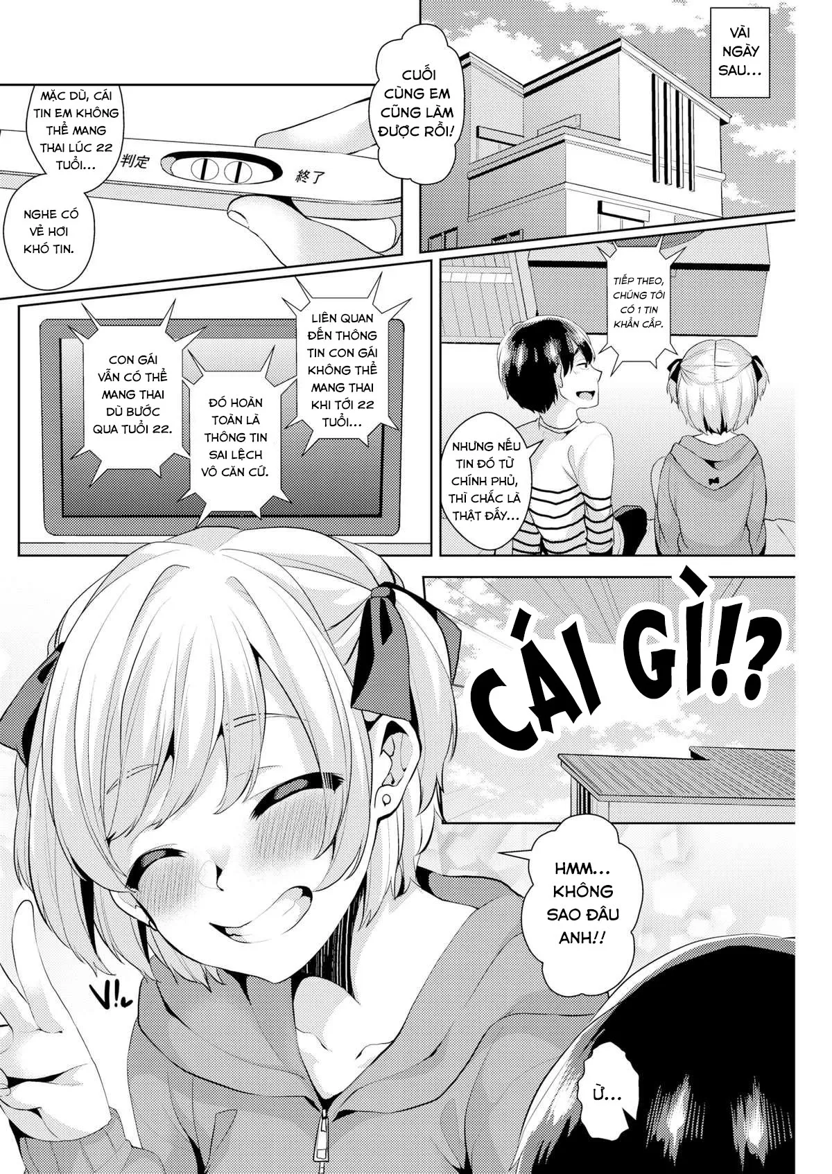HentaiVN.net - Ảnh 20 - Mình làm 1 đứa đi anh [Get the child] - Chap 1