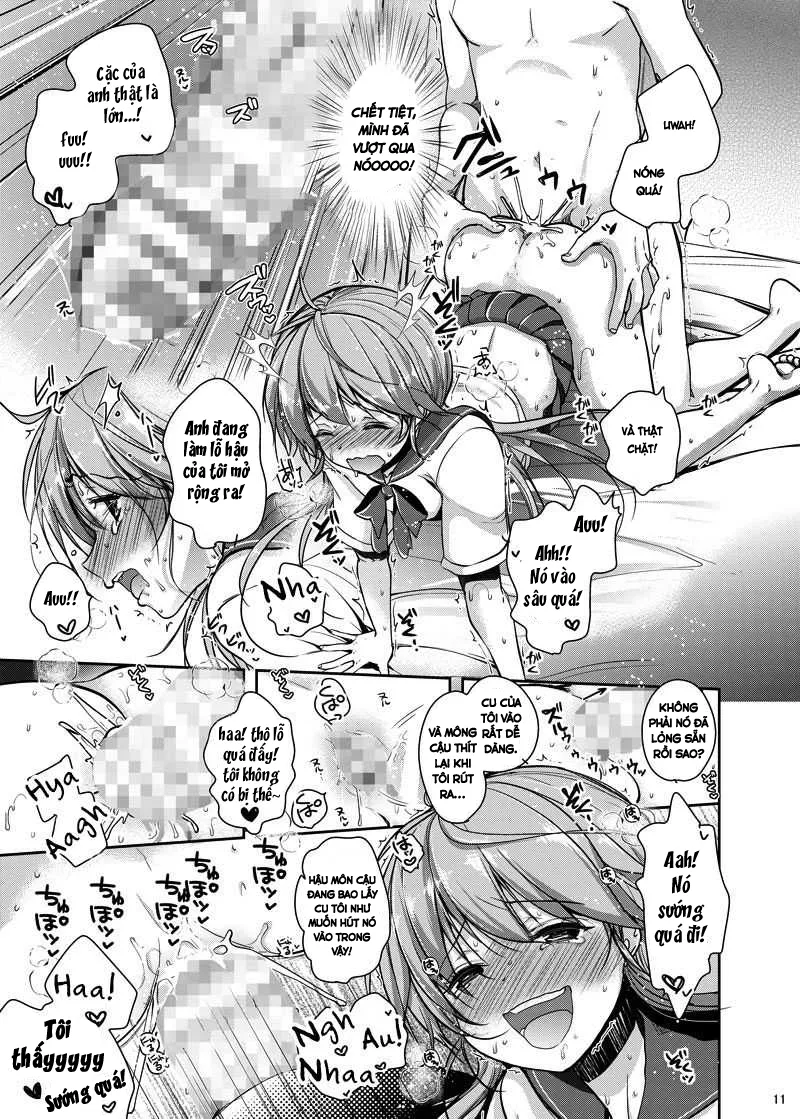 HentaiVN.net - Ảnh 10 - Yotta Senpai ni Tsurerarete Otokonoko Health ni Kite Mita Ken - Chap 1