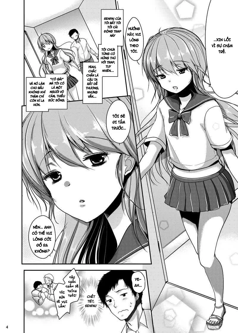 HentaiVN.net - Ảnh 3 - Yotta Senpai ni Tsurerarete Otokonoko Health ni Kite Mita Ken - Chap 1