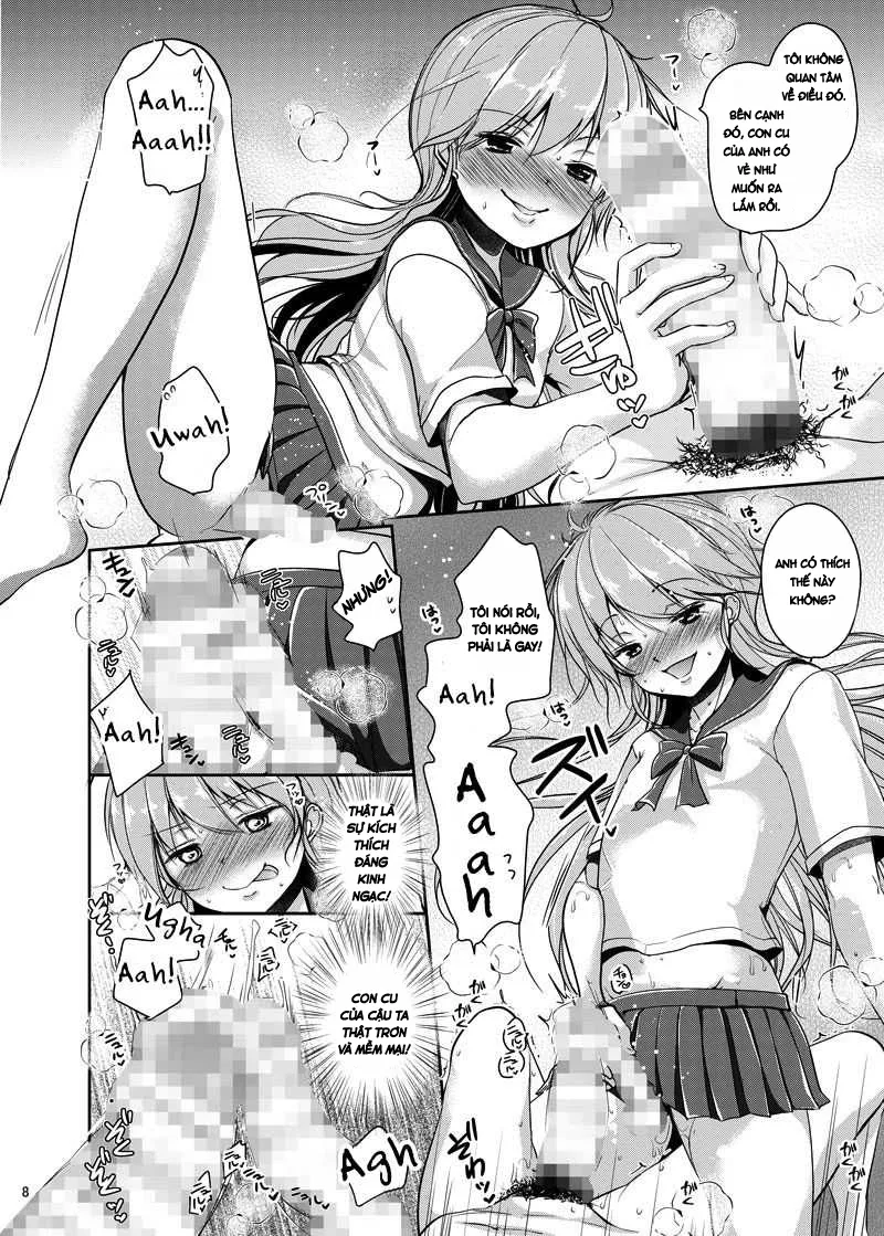 HentaiVN.net - Ảnh 7 - Yotta Senpai ni Tsurerarete Otokonoko Health ni Kite Mita Ken - Chap 1