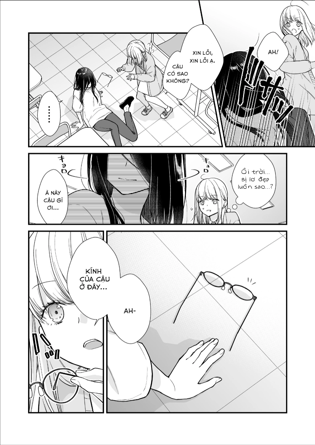 HentaiVN.net - Ảnh 6 - Kuzu Joshi ga Honki no Koi ni Ochiru made Menkui Joshi Hen Zenpen VOL.1 - Chap 1
