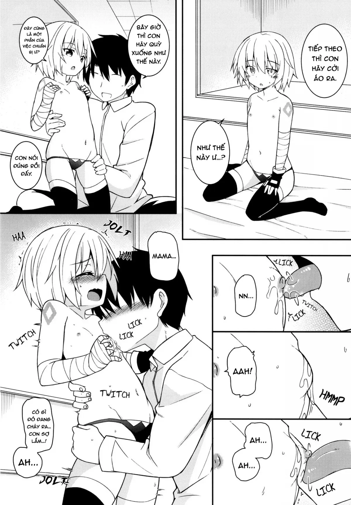 HentaiVN.net - Ảnh 6 - Okaa-san Maryoku Kyoukyuu-tte? | Mom, What's a Mana Transfer? (Fate/Grand Order) [おかあさん魔力供給って? (Fate/Grand Order)] - Chap 1