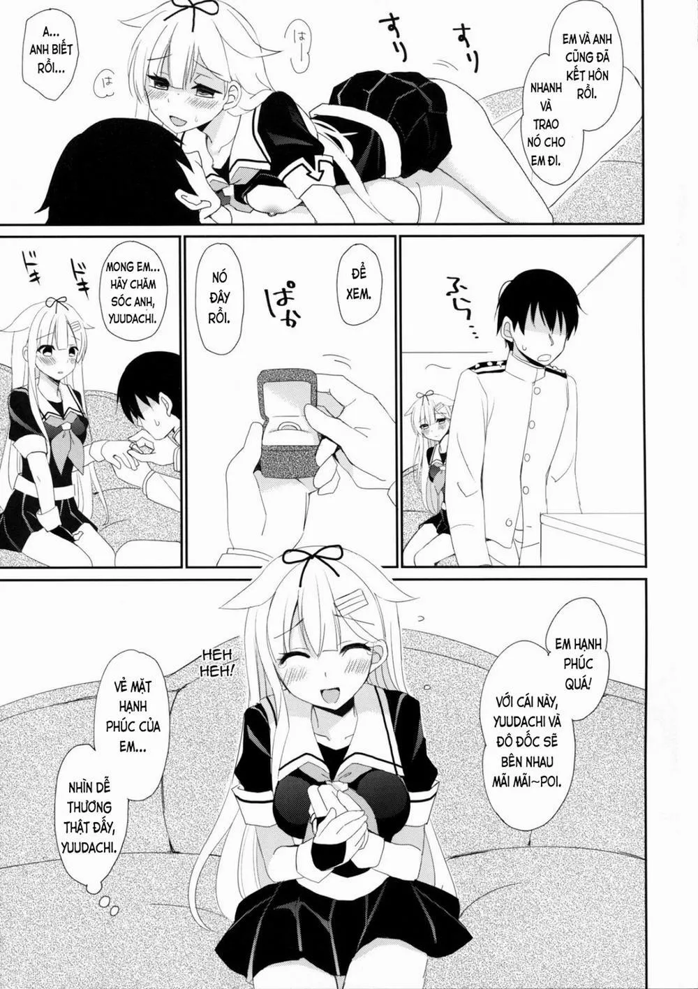 HentaiVN.net - Ảnh 18 - Kekkon Kakko Yami (Kantai Collection) - Chap 1