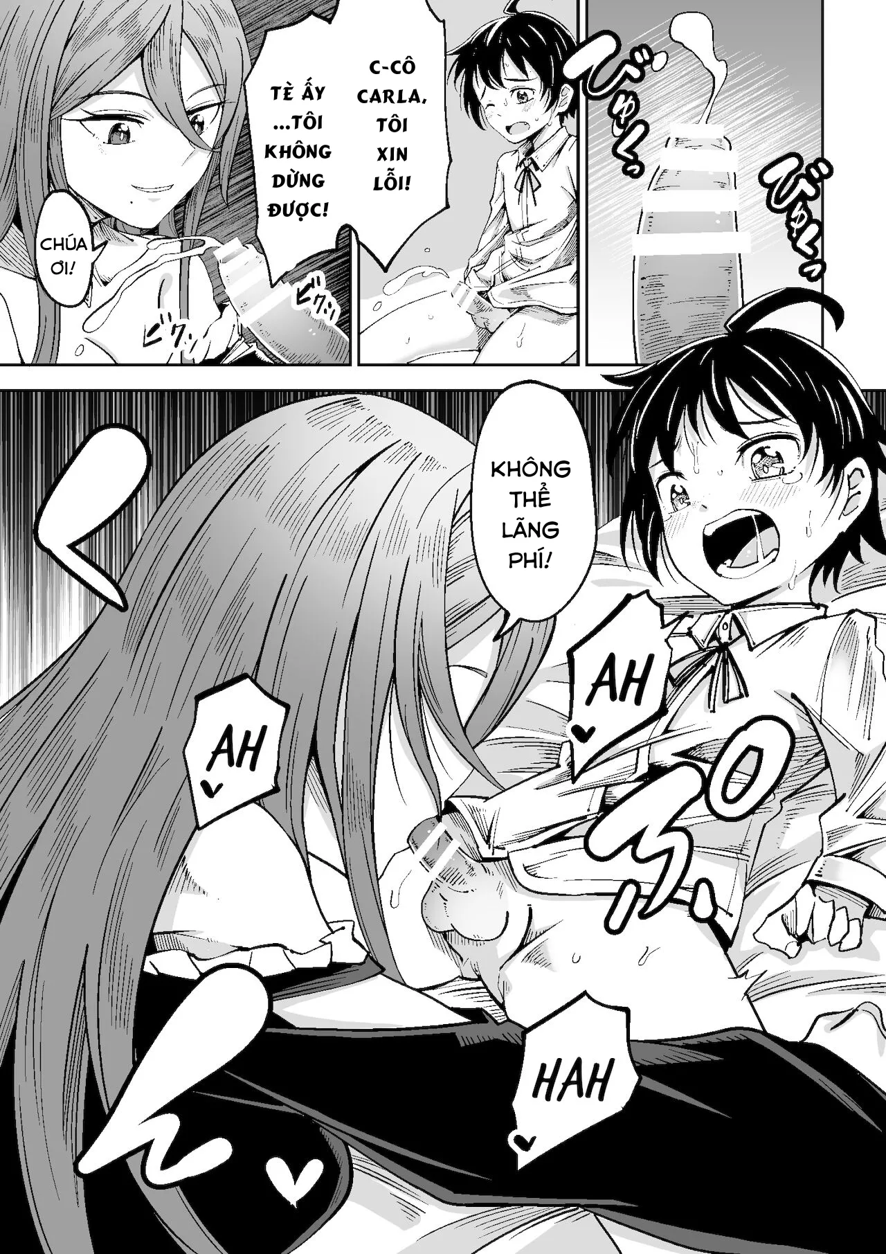HentaiVN.net - Ảnh 12 - Phù thủy và cậu bé. - Chap 1