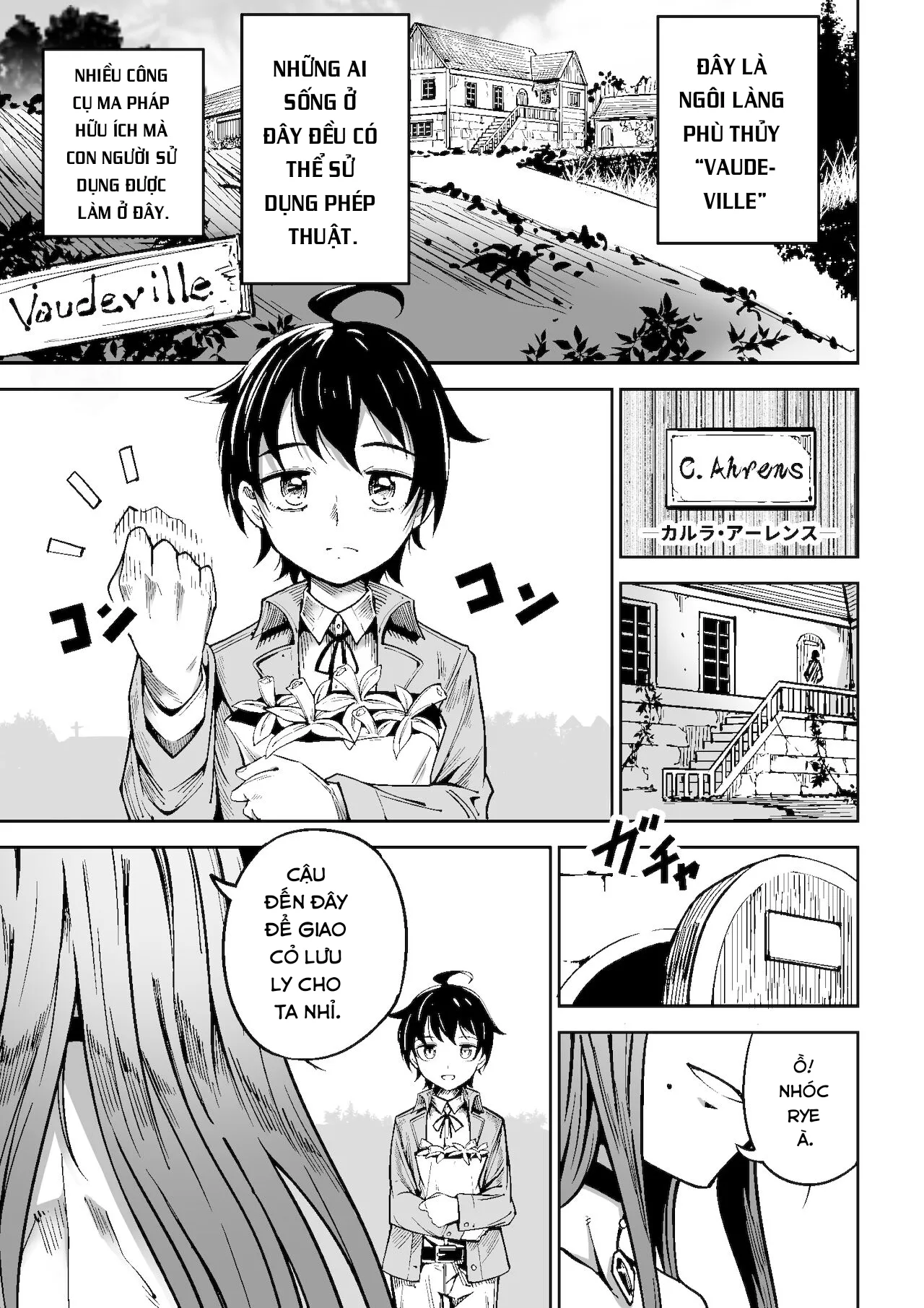 HentaiVN.net - Ảnh 3 - Phù thủy và cậu bé. - Chap 1