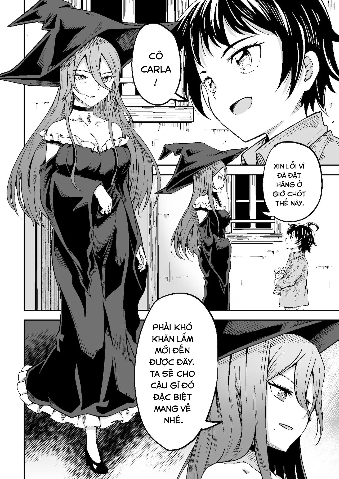 HentaiVN.net - Ảnh 4 - Phù thủy và cậu bé. - Chap 1