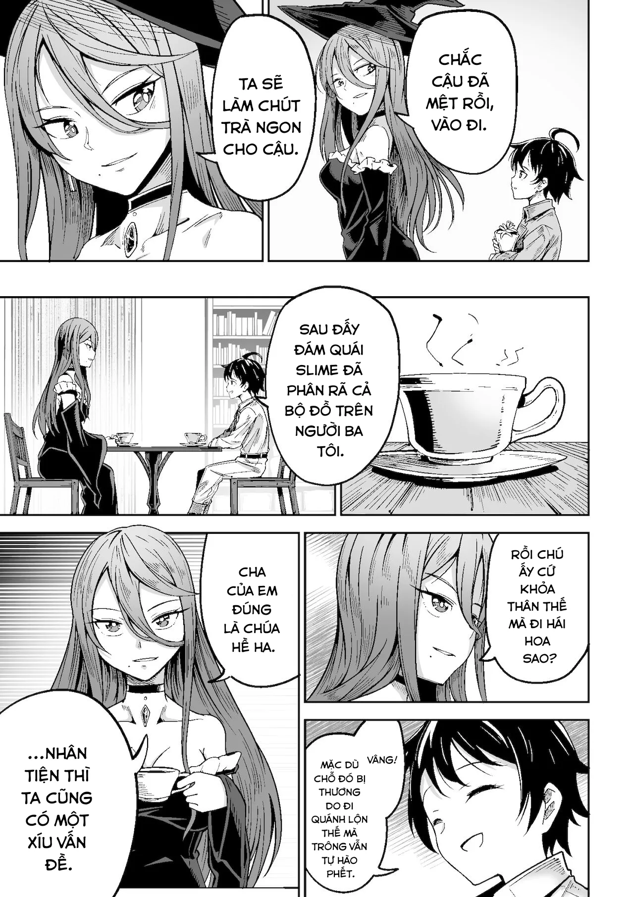 HentaiVN.net - Ảnh 5 - Phù thủy và cậu bé. - Chap 1