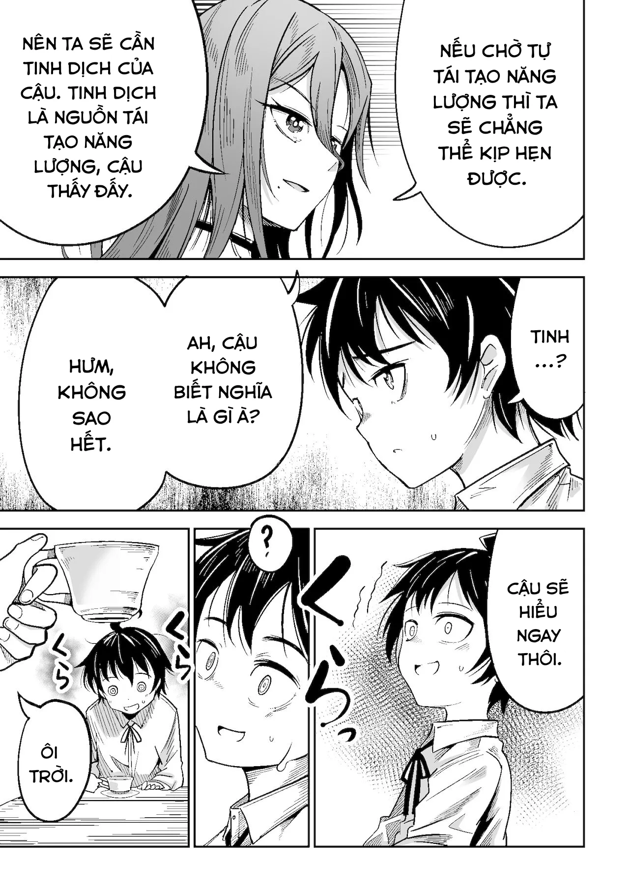 HentaiVN.net - Ảnh 7 - Phù thủy và cậu bé. - Chap 1