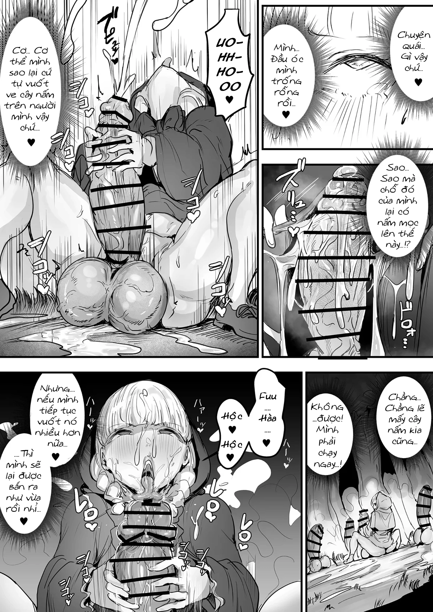 HentaiVN.net - Ảnh 5 - Beware of the Hermaphrodite Mushrooms in the Forest - Chap 1