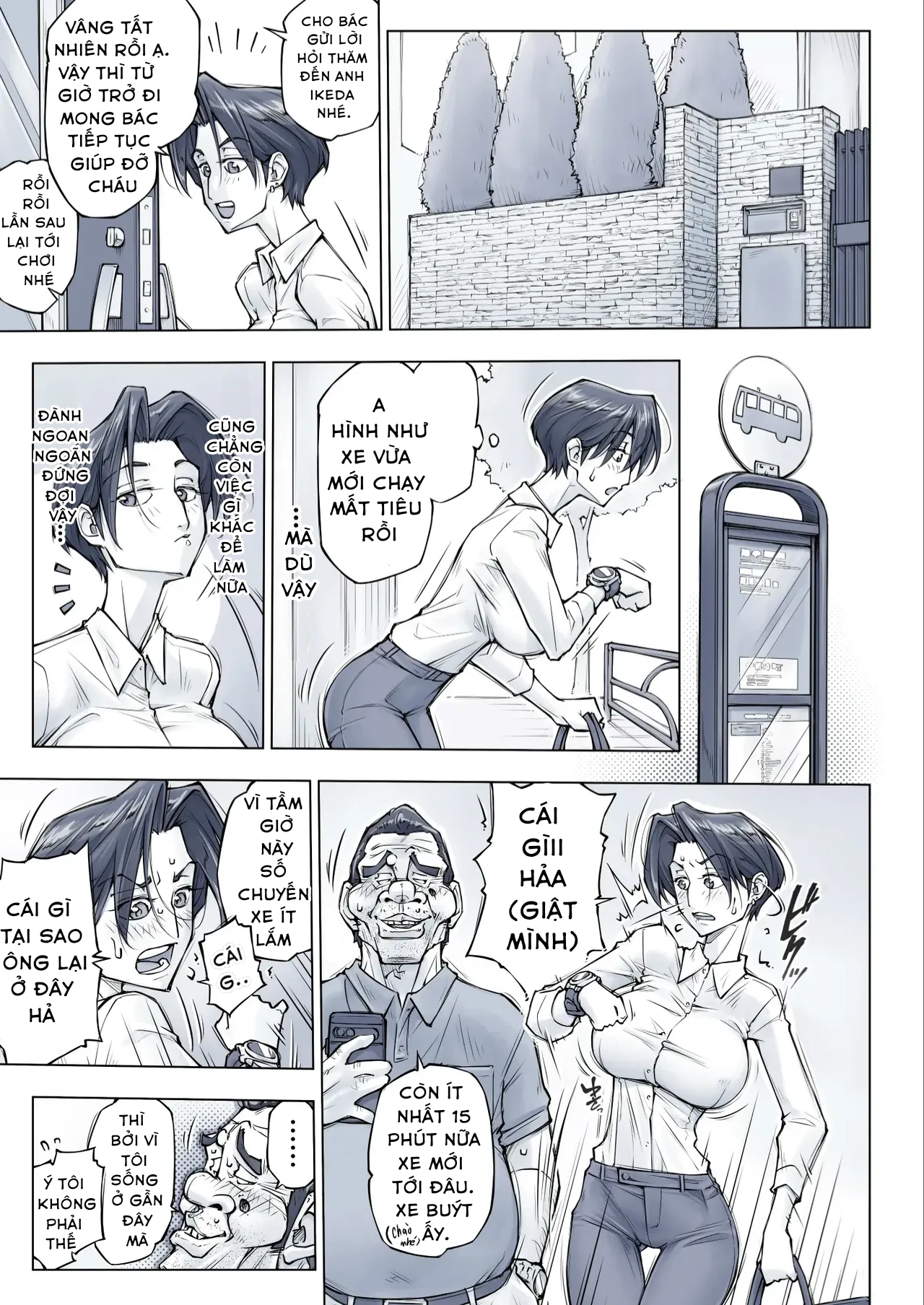 HentaiVN.net - Ảnh 37 - Chị Gái Xinh Đẹp Trông Có Vẻ Hơi Đáng Sợ Nhưng Mà... - Chap 1
