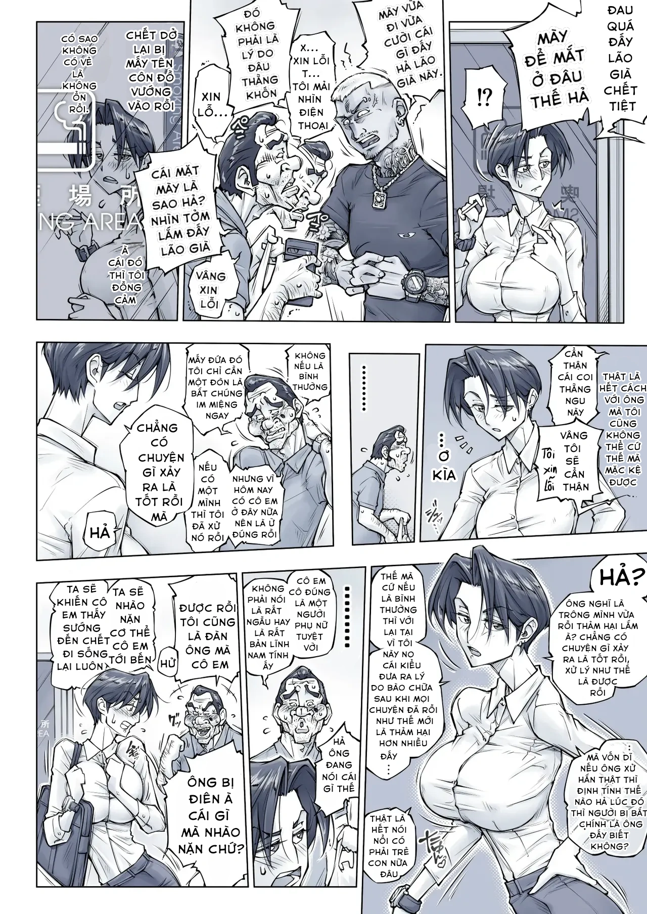 HentaiVN.net - Ảnh 42 - Chị Gái Xinh Đẹp Trông Có Vẻ Hơi Đáng Sợ Nhưng Mà... - Chap 1