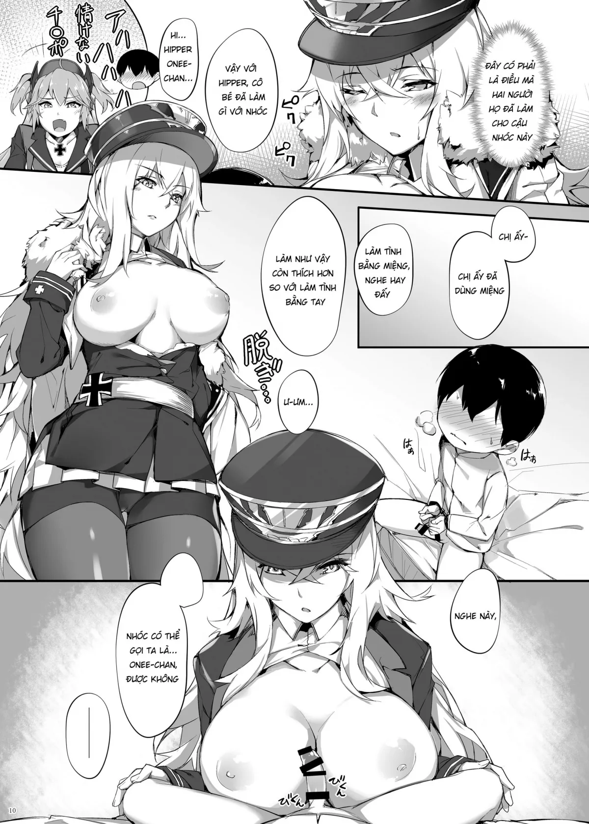 HentaiVN.net - Ảnh 10 - Zeppelin no Shota Aiyoku Hogo (Azur Lane) [ツェッペリンのショタ愛欲保護 (アズールレーン) [英訳]] - Chap 1