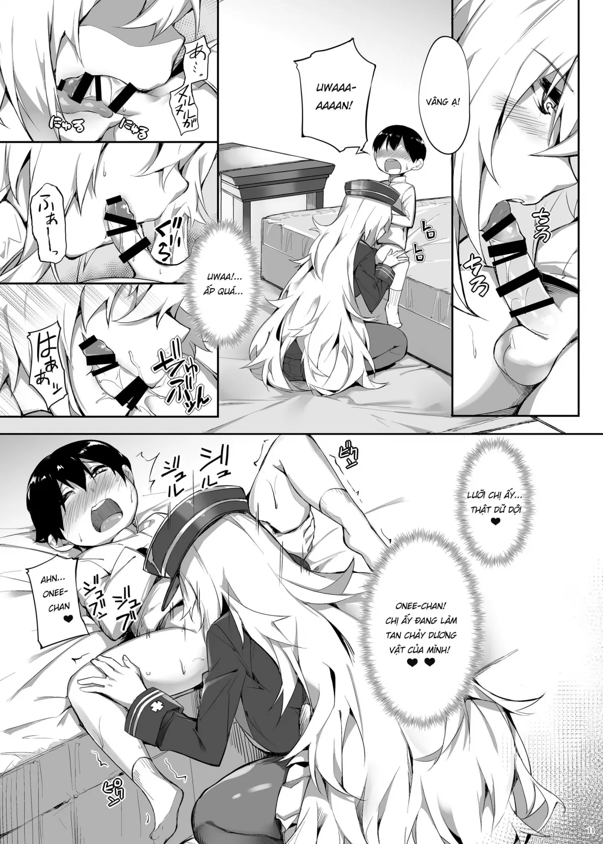 HentaiVN.net - Ảnh 11 - Zeppelin no Shota Aiyoku Hogo (Azur Lane) [ツェッペリンのショタ愛欲保護 (アズールレーン) [英訳]] - Chap 1