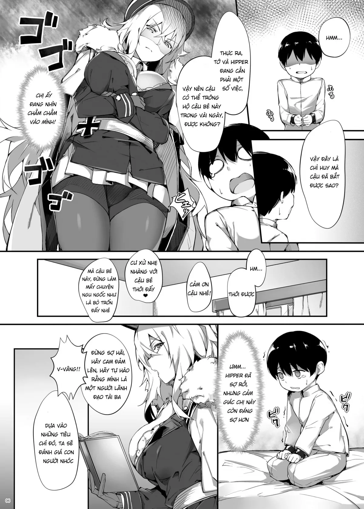 HentaiVN.net - Ảnh 6 - Zeppelin no Shota Aiyoku Hogo (Azur Lane) [ツェッペリンのショタ愛欲保護 (アズールレーン) [英訳]] - Chap 1