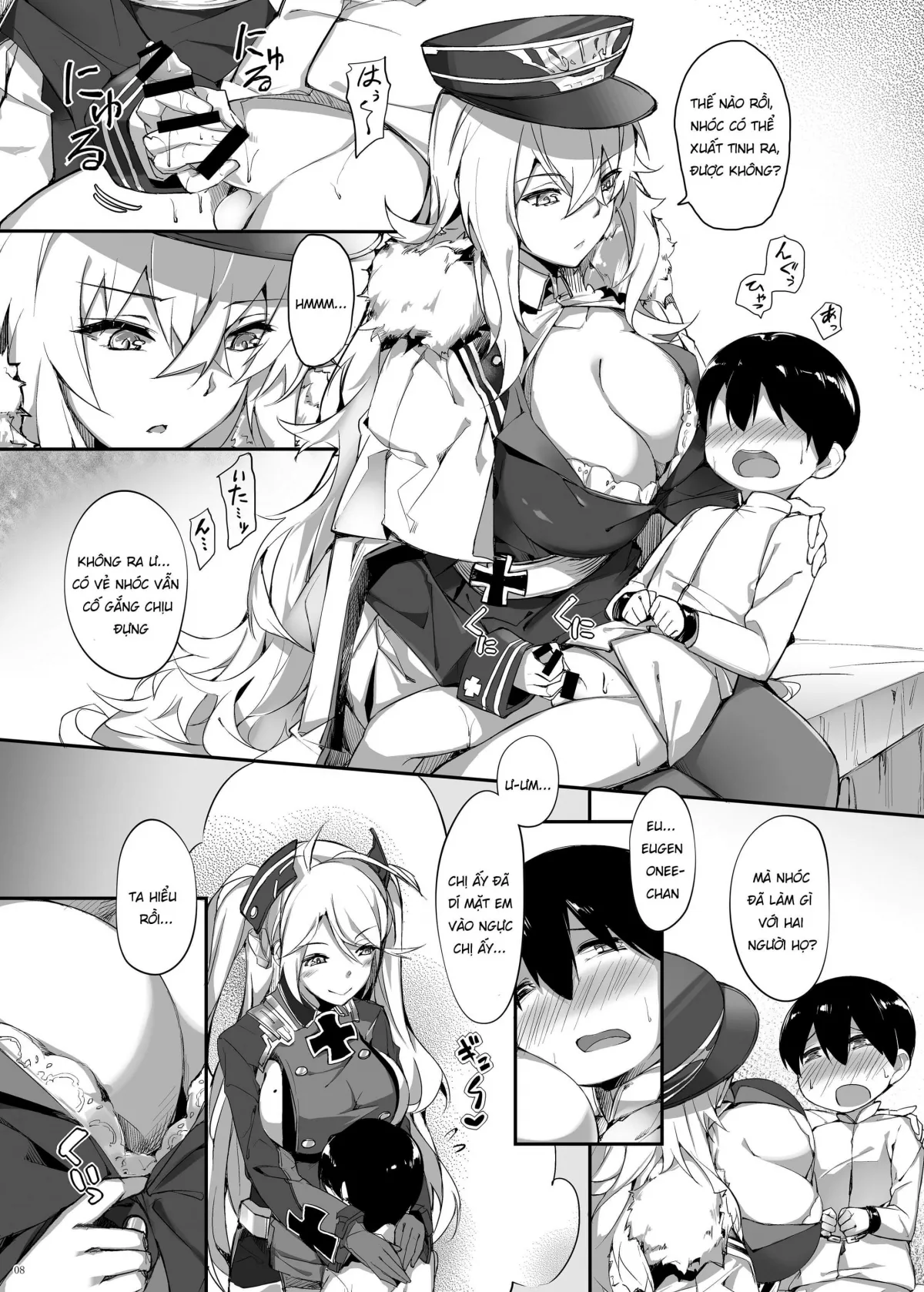 HentaiVN.net - Ảnh 8 - Zeppelin no Shota Aiyoku Hogo (Azur Lane) [ツェッペリンのショタ愛欲保護 (アズールレーン) [英訳]] - Chap 1