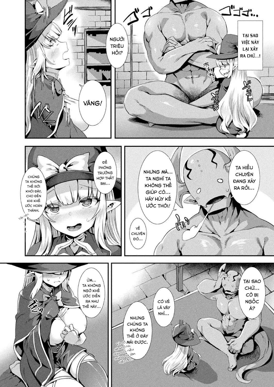 HentaiVN.net - Ảnh 5 - Ippatsu Gyakuten!? Ouji-sama Shoukan Mahou [一発逆転!?王子様召喚魔法] - Chap 1