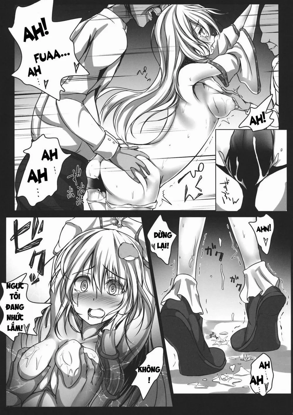 HentaiVN.net - Ảnh 13 - Kochiya Sanae Kyousei Chikan Densha (Touhou Project) - Chap 1