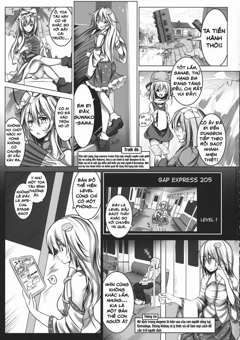HentaiVN.net - Ảnh 3 - Kochiya Sanae Kyousei Chikan Densha (Touhou Project) - Chap 1
