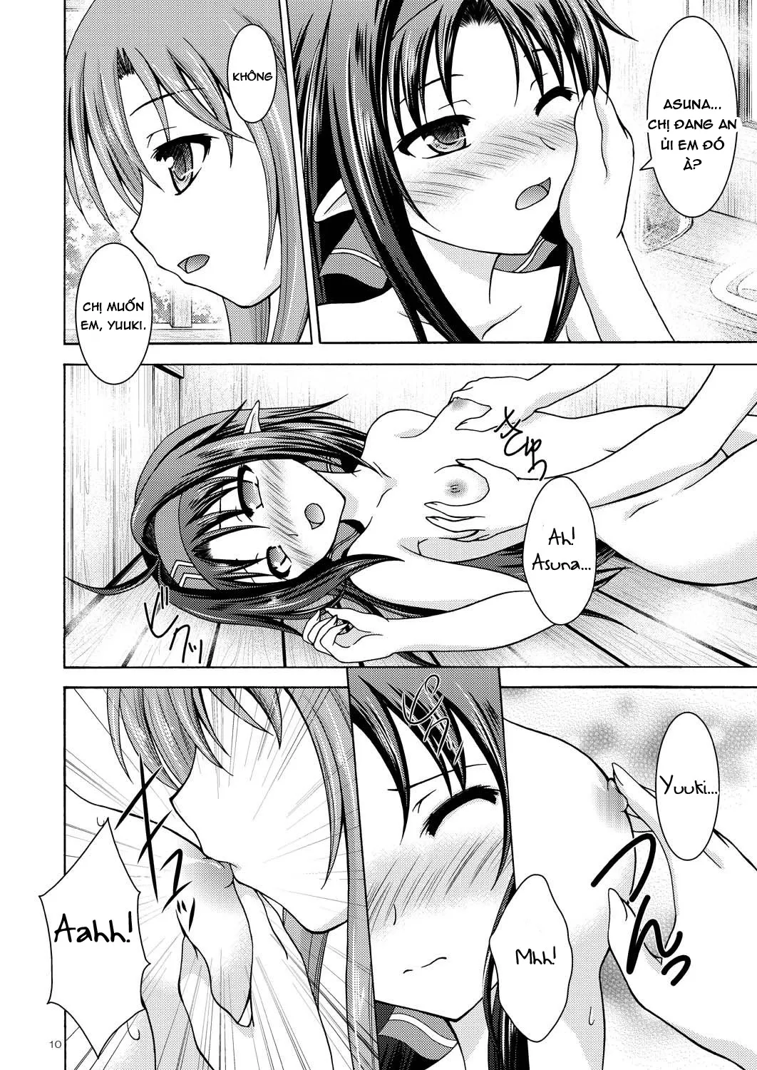 HentaiVN.net - Ảnh 10 - Mother's Warmth (Sword Art Online) - Chap 1