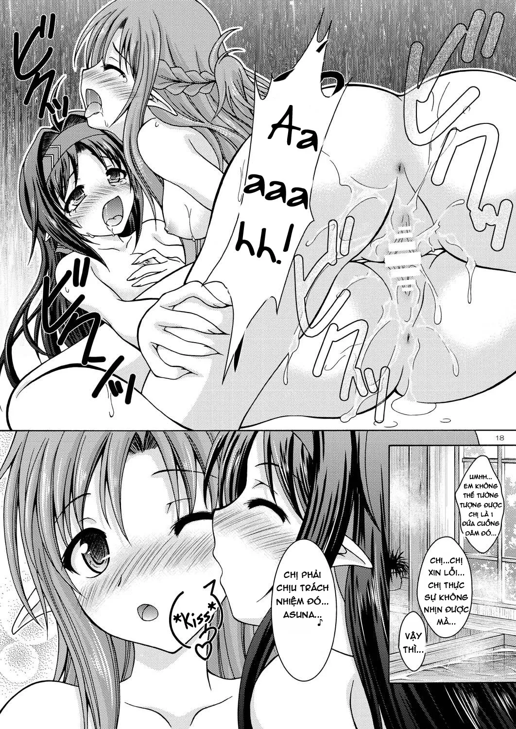 HentaiVN.net - Ảnh 18 - Mother's Warmth (Sword Art Online) - Chap 1