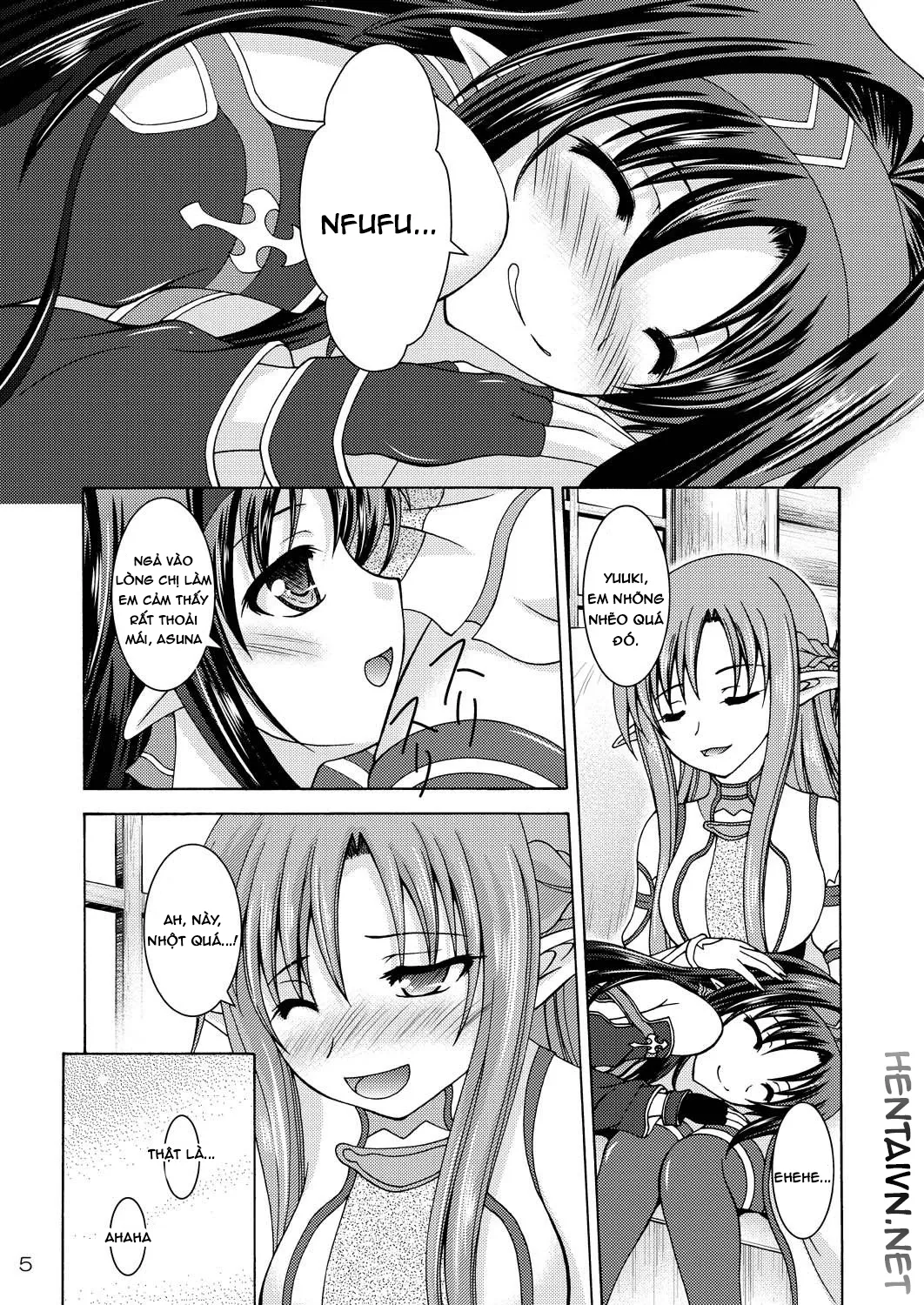 HentaiVN.net - Ảnh 5 - Mother's Warmth (Sword Art Online) - Chap 1