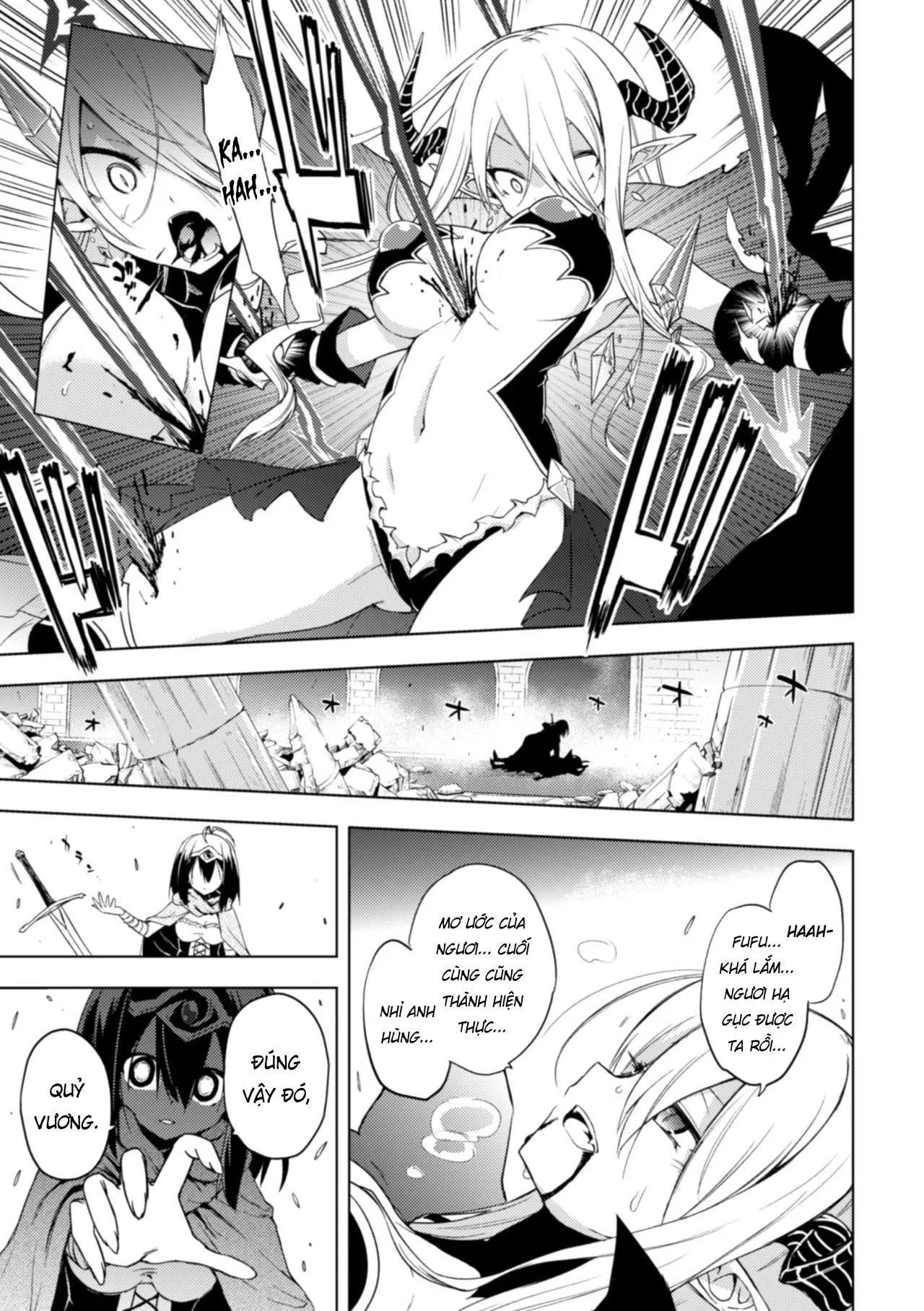 HentaiVN.net - Ảnh 4 - The Fallen Hero And TheDemon King - Chap 1