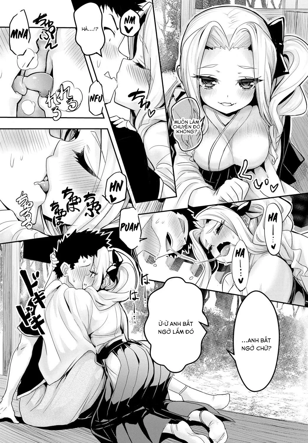 HentaiVN.net - Ảnh 5 - Định mệnh tình yêu! [Bound by Threads of ...Love...; Musunde ...Ai... En; 結んで...愛...縁] - Chap 1