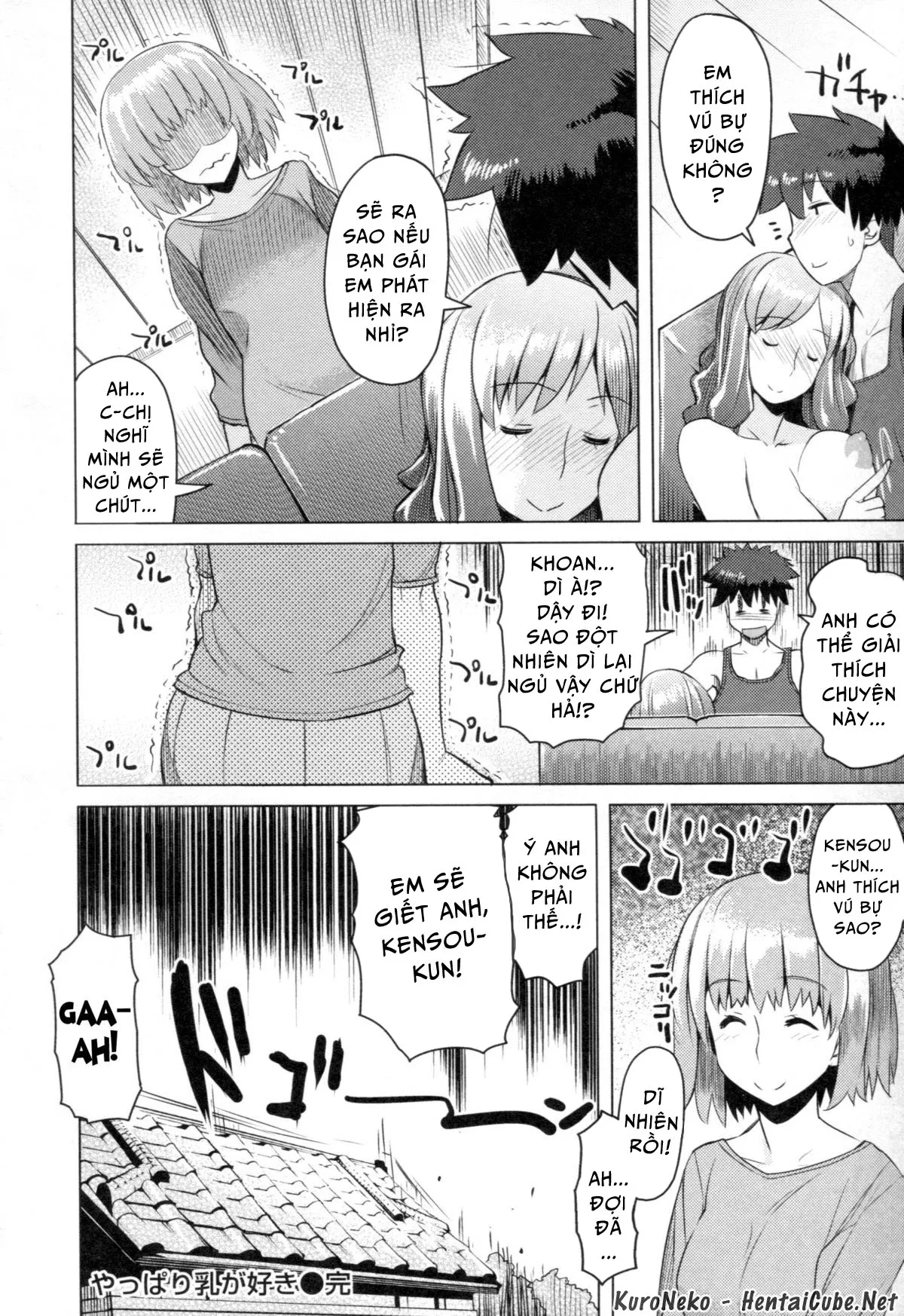 HentaiVN.net - Ảnh 24 - Chichi Nikurin - Chap 1