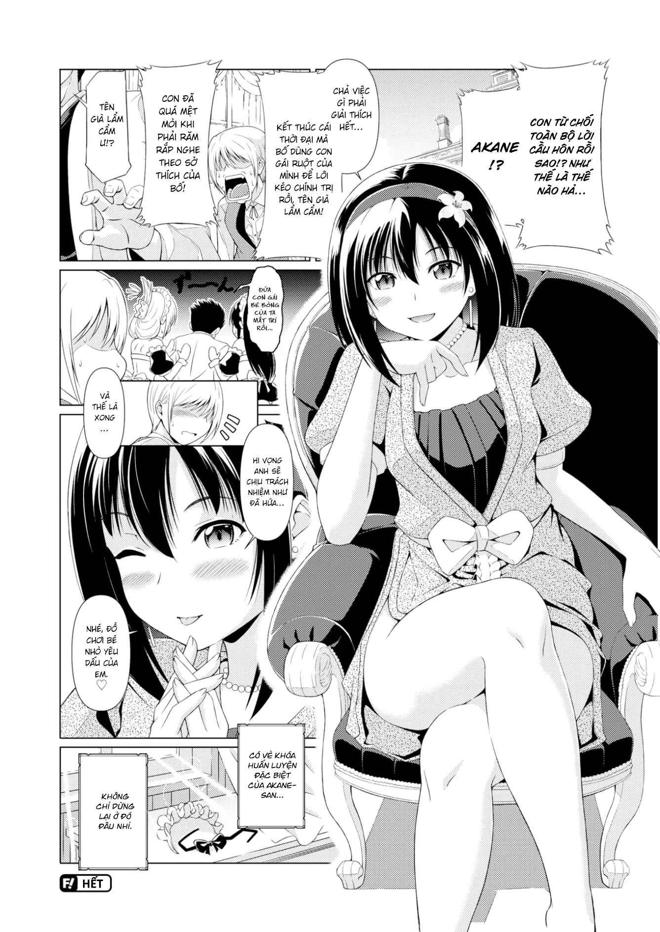 HentaiVN.net - Ảnh 24 - Khóa Huấn Luyện Của Nàng Hầu [Teach Me a Lesson, Maid] - Chap 1
