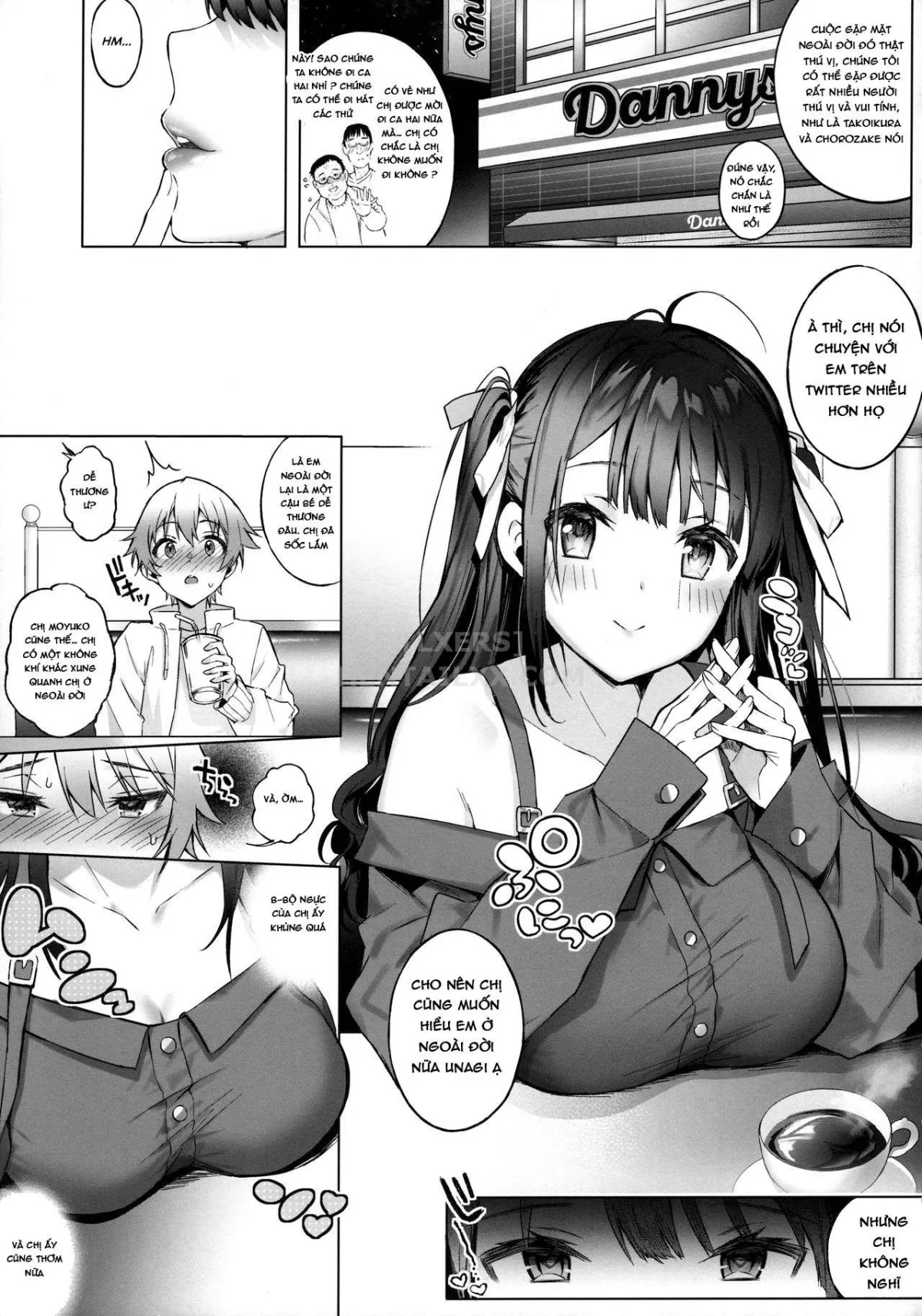 HentaiVN.net - Ảnh 4 - Off-Pako Onee-San Wa Gaman Ga Dekinai - Chap 1