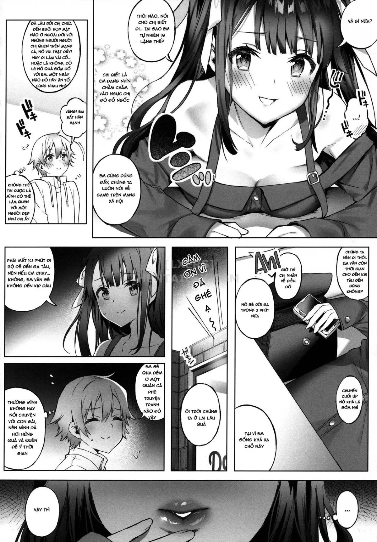 HentaiVN.net - Ảnh 5 - Off-Pako Onee-San Wa Gaman Ga Dekinai - Chap 1